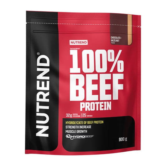 Nutrend 100% Beef Protein, Chocolate Hazelnut - 900g