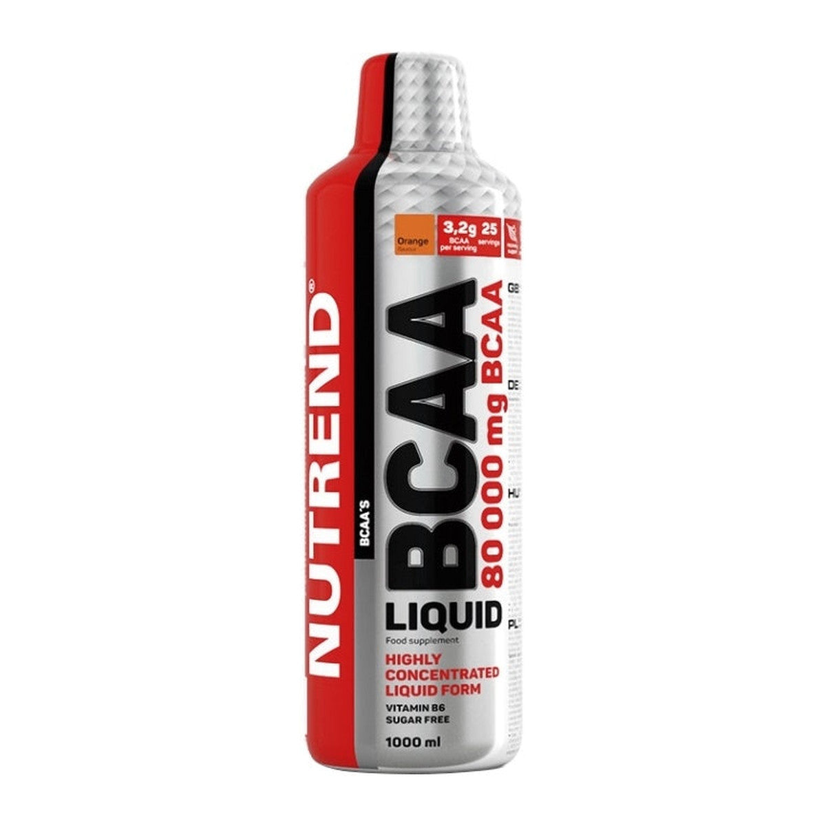 Nutrend BCAA Liquid, Orange - 1000 ml.