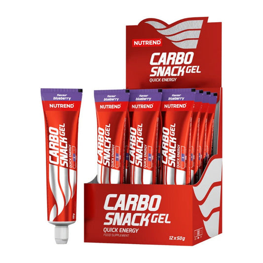 Nutrend Carbosnack Tube, Blueberry - 12 x 50g