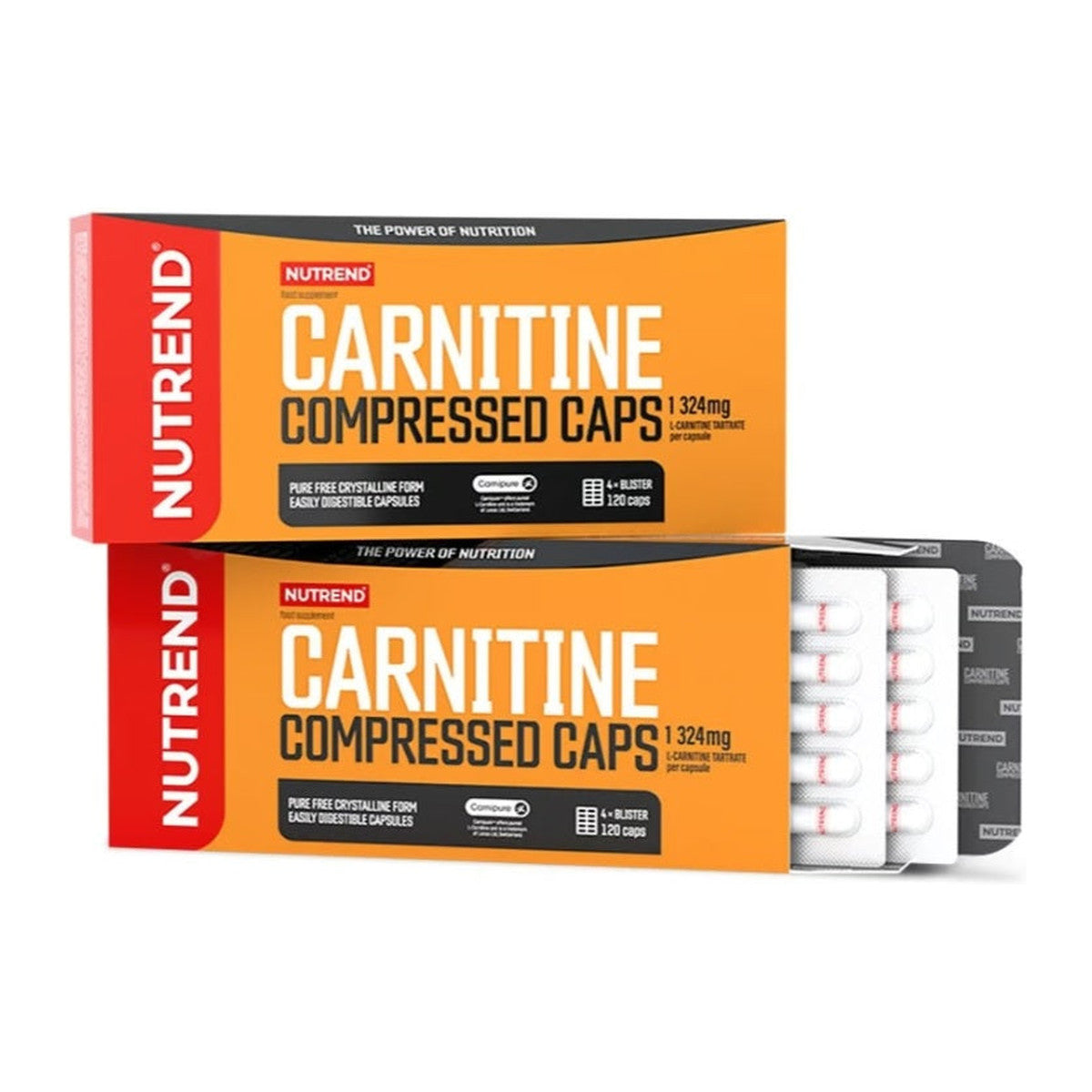 Nutrend Carnitine Compressed Caps - 120 caps