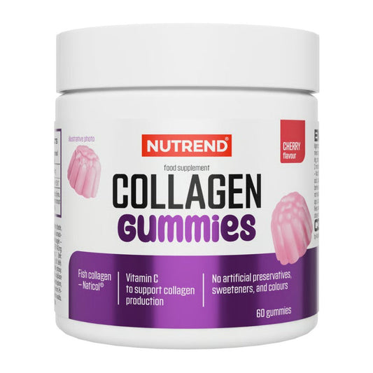 Nutrend Collagen Gummies, Cherry - 60 gummies