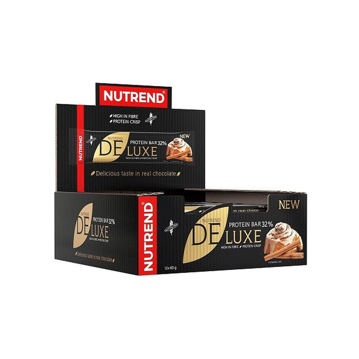 Nutrend Deluxe Protein Bar, Strawberry Cheesecake - 12 x 60g