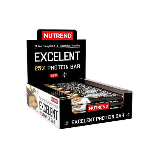 Nutrend Excelent 25% Protein Bar, Vanilla & Pineapple - 18 x 85g