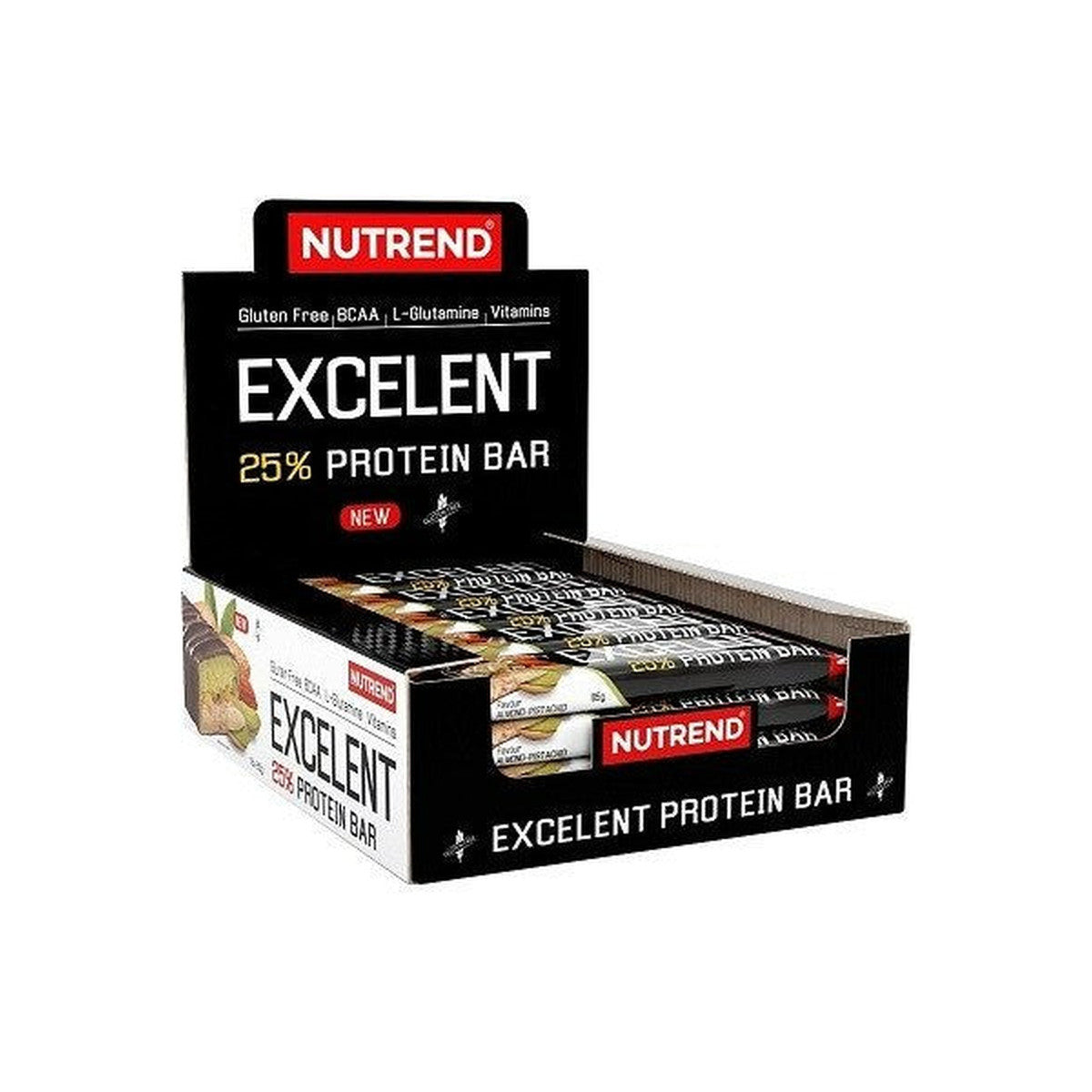 Nutrend Excelent 25% Protein Bar Double, Almond-Pistachio with Pis