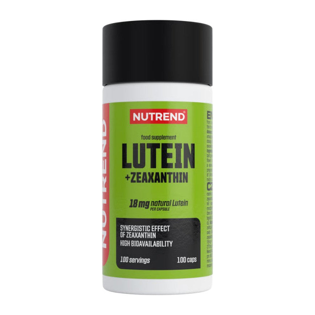 Nutrend Lutein + Zeaxanthin - 100 caps