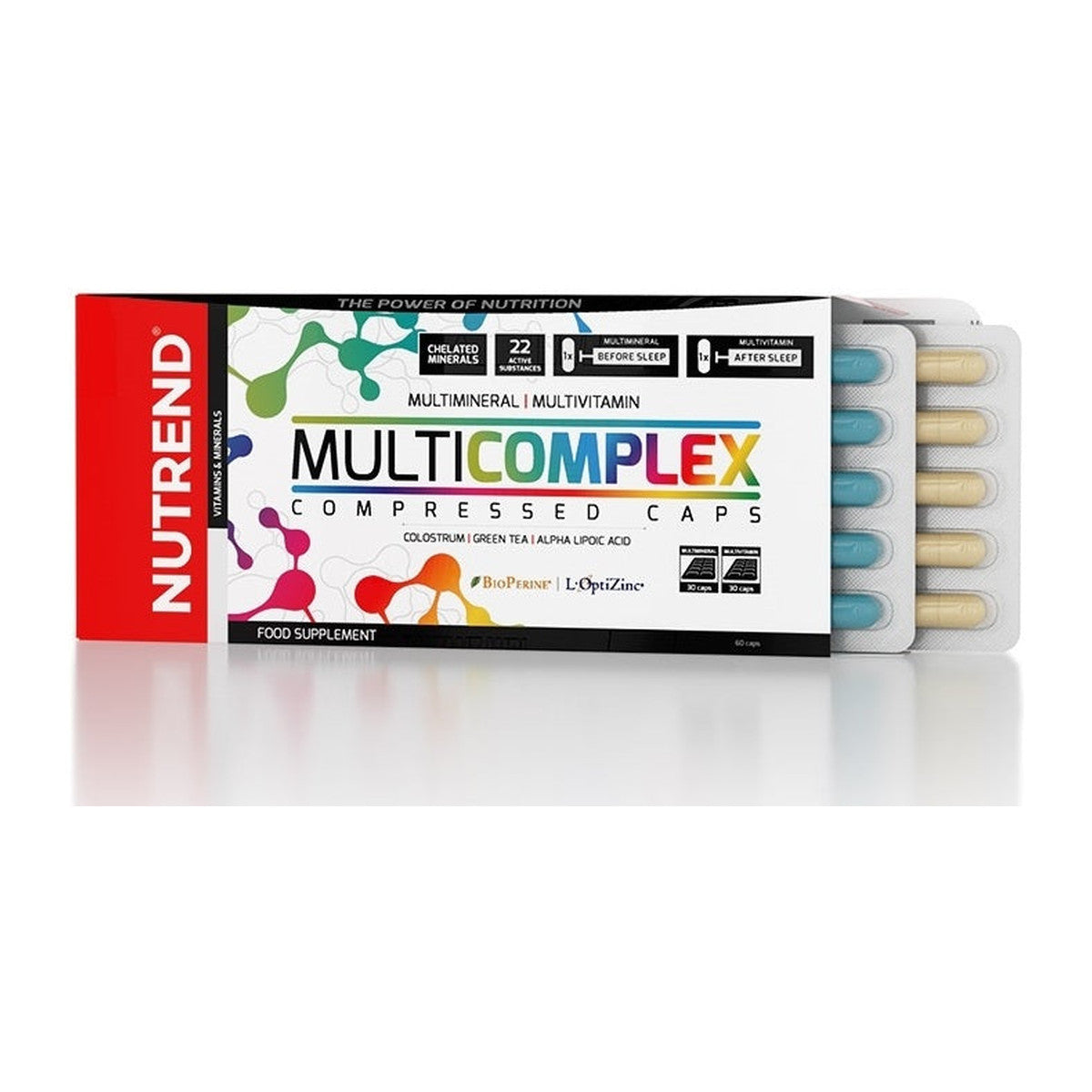 Nutrend MultiComplex Compressed Caps - 60 caps