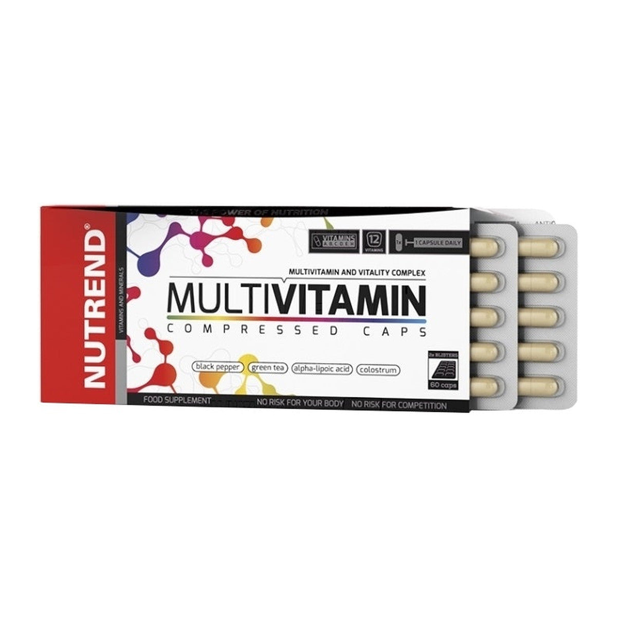 Nutrend MultiVitamin Compressed Caps - 60 caps