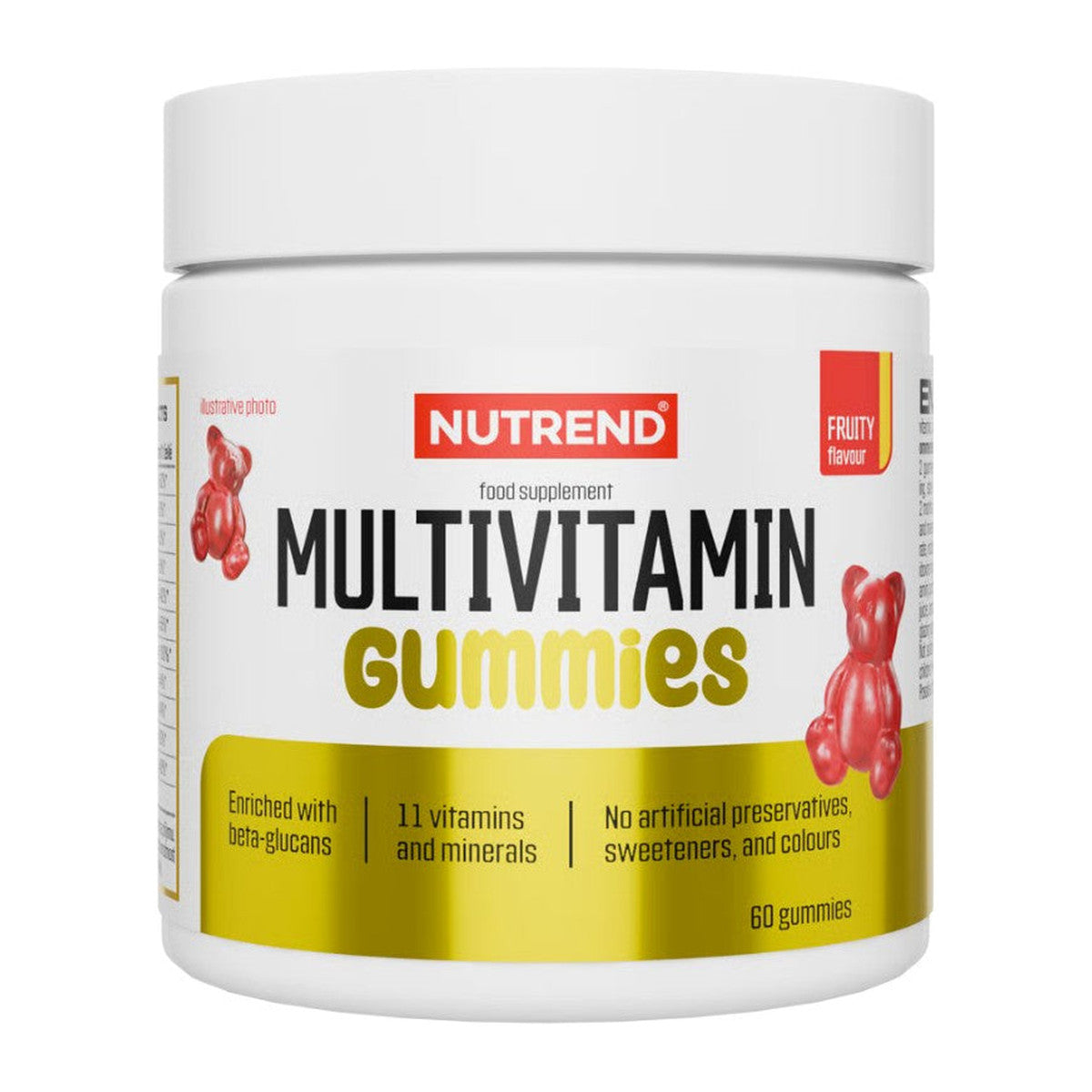 Nutrend Multivitamin Gummies, Fruity - 60 gummies