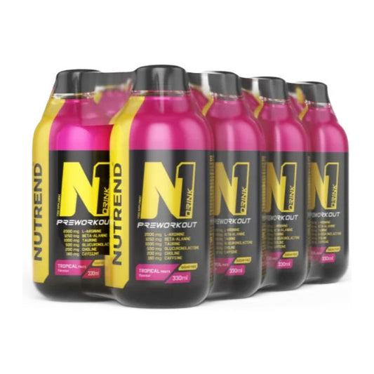 Nutrend N1 Drink, Tropical Fruits - 8 x 330 ml.