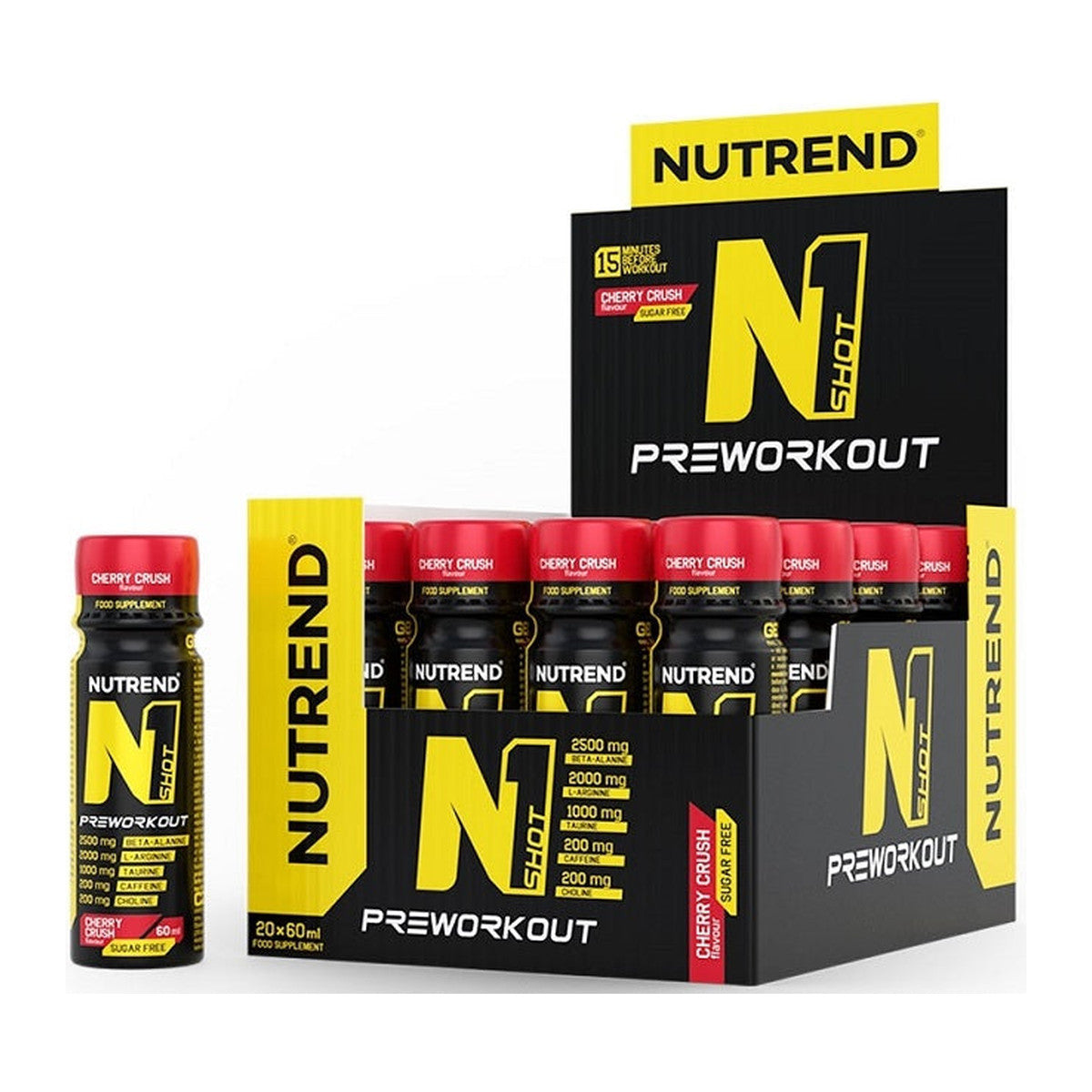 Nutrend N1 Shot, Cherry Crush - 20 x 60 ml.