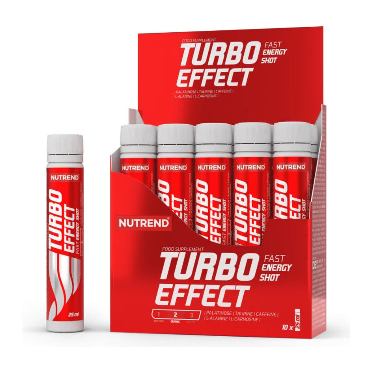 Nutrend Turbo Effect Shot - 10 x 25 ml.