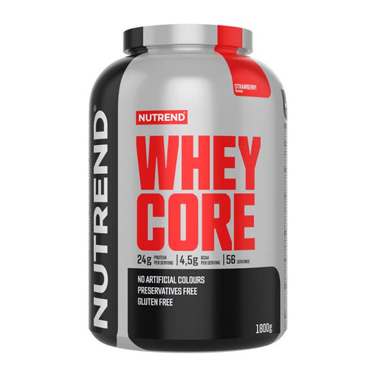 Nutrend Whey Core, Strawberry - 1800g