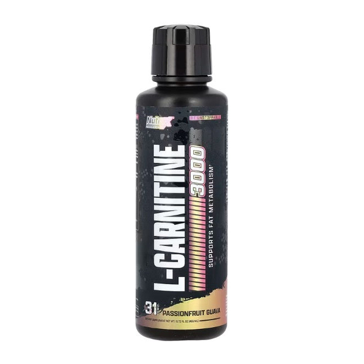 Nutrex L-Carnitine 3000, Passionfruit Guava - 465 ml.