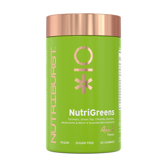 Nutriburst Nutri Greens, Apple - 60 gummies