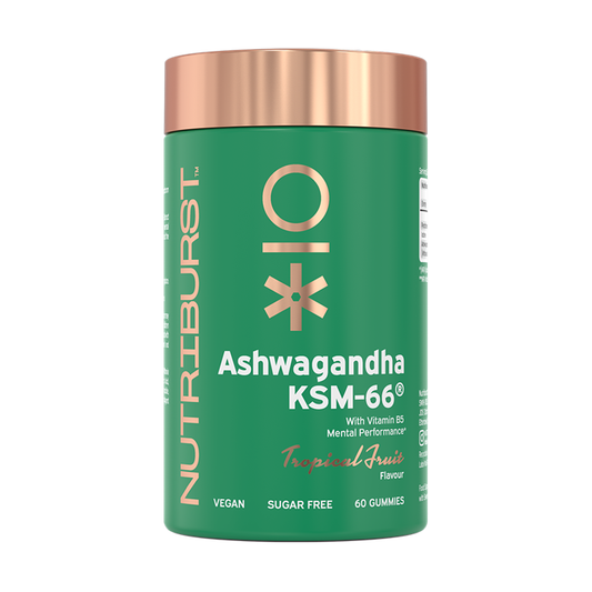 Nutriburst Ashwagandha KSM-66 2 60 Gummies Tropical