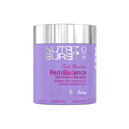 Nutriburst Fembalance 60 Gummies Strawberry
