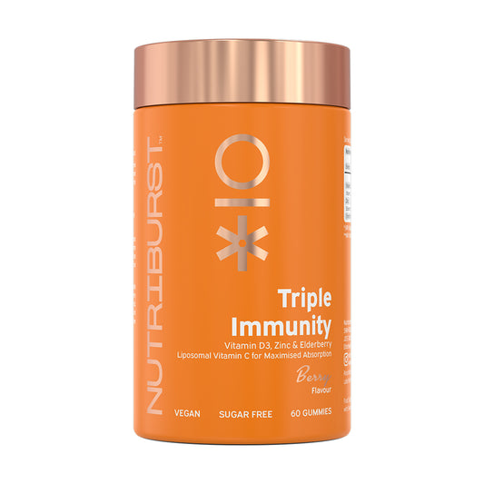 Nutriburst Triple Immunity, Berry - 60 gummies