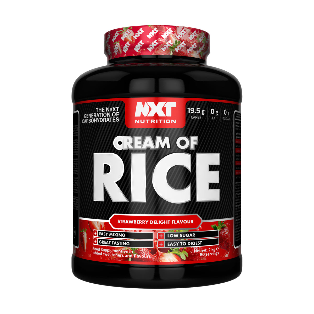 NXT Nutrition Cream of Rice, Strawberry Delight - 2kg