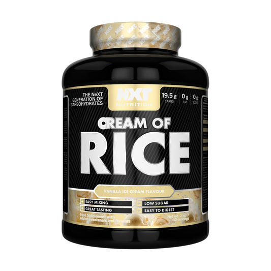 NXT Nutrition Cream of Rice, Vanilla Ice Cream - 2kg