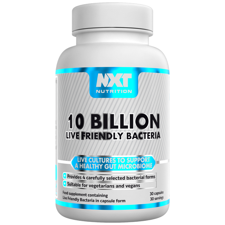 NXT Nutrition 10 Billion Live Friendly Bacteria 30 Caps