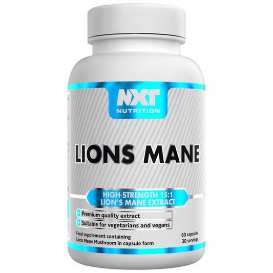 NXT Nutrition Lions Mane 60 Caps