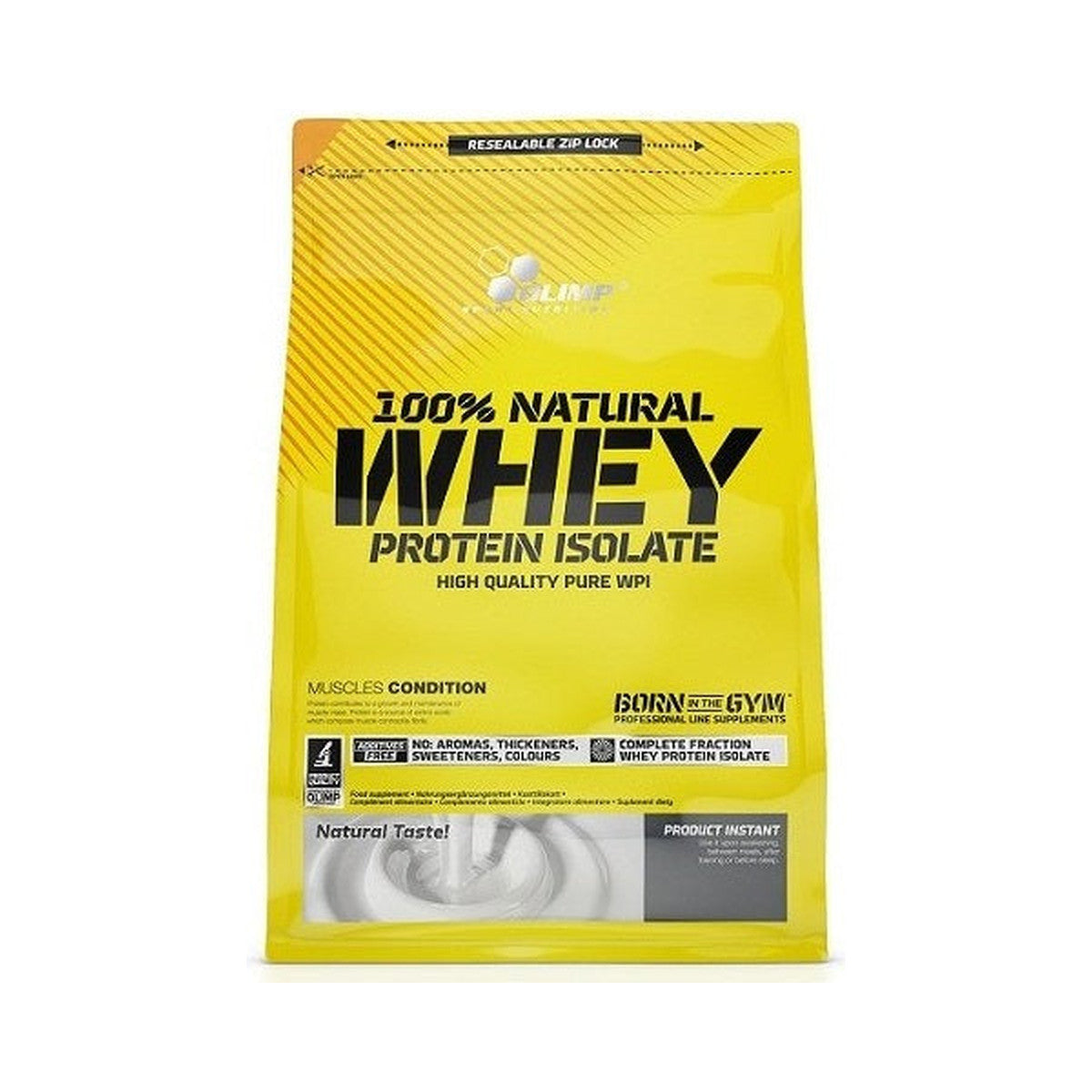 Olimp Nutrition 100% Natural Whey Protein Isolate, Natural - 600g