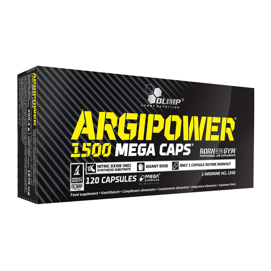 Olimp Nutrition Argi Power 1500, Mega Caps - 120 caps