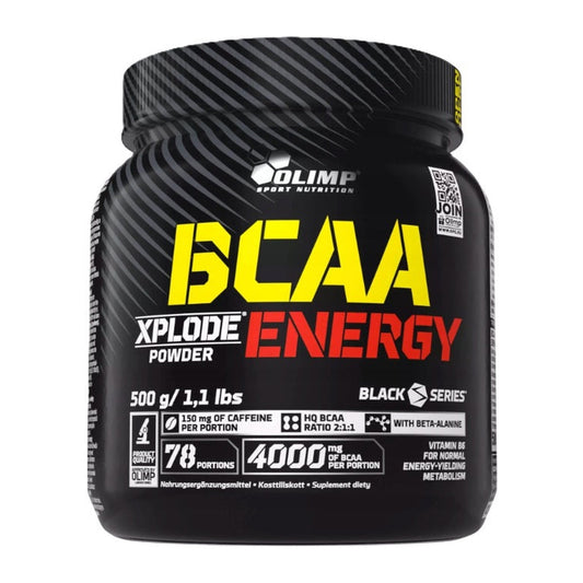 Olimp Nutrition BCAA Xplode Energy, Fruit Punch - 500g