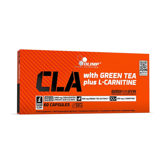 Olimp Nutrition CLA with Green Tea plus L-Carnitine - 60 caps