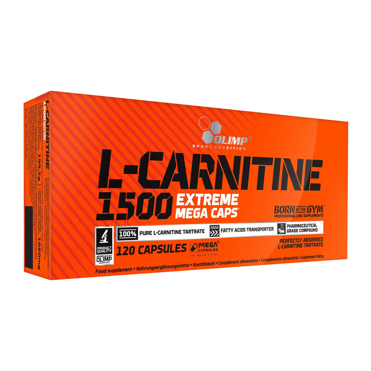 Olimp Nutrition L-Carnitine 1500 Extreme - 120 caps