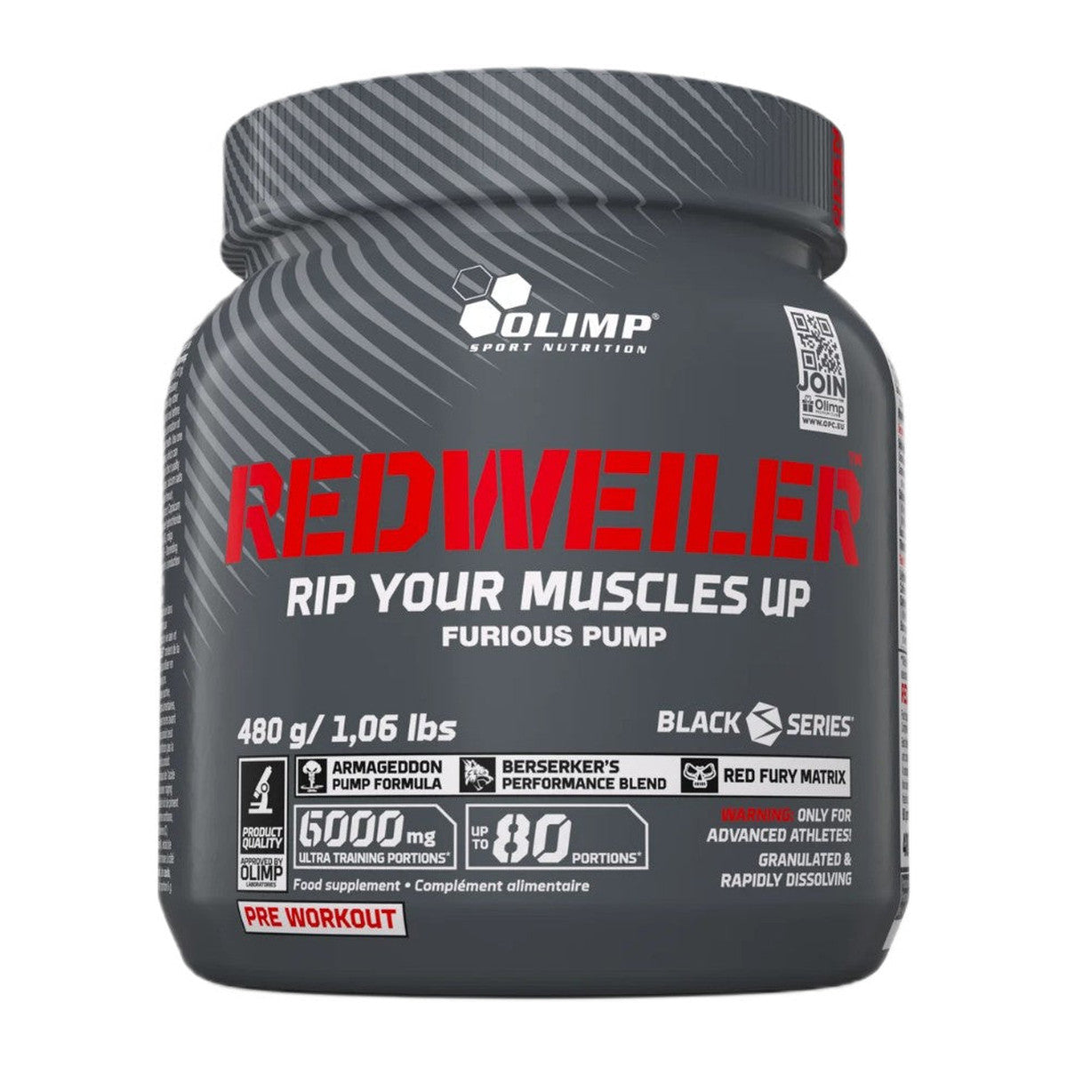 Olimp Nutrition R-Weiler, Blueberry Madness - 480g