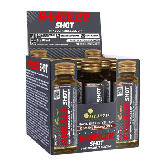 Olimp Nutrition R-Weiler Shot, Raging Cola - 9 x 60 ml.