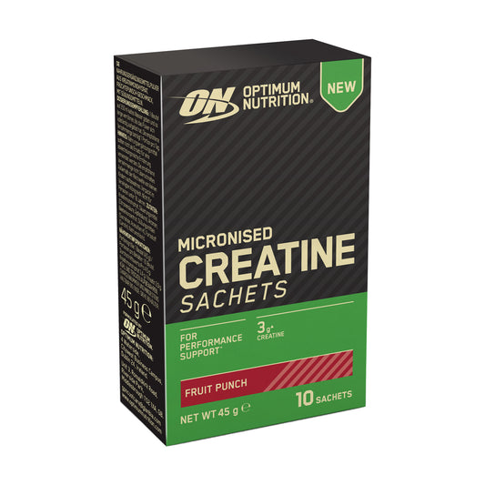 Optimum Nutrition ON Creatine Sachets, Fruit Punch - 10x3.4g