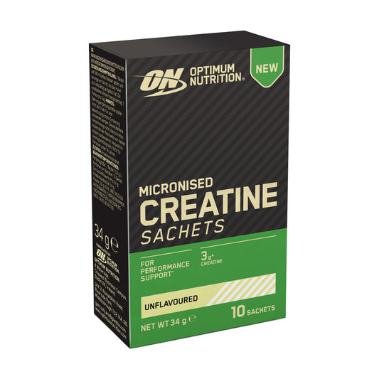 Optimum Nutrition ON Creatine Sachets, Unflavoured - 10x3.4g