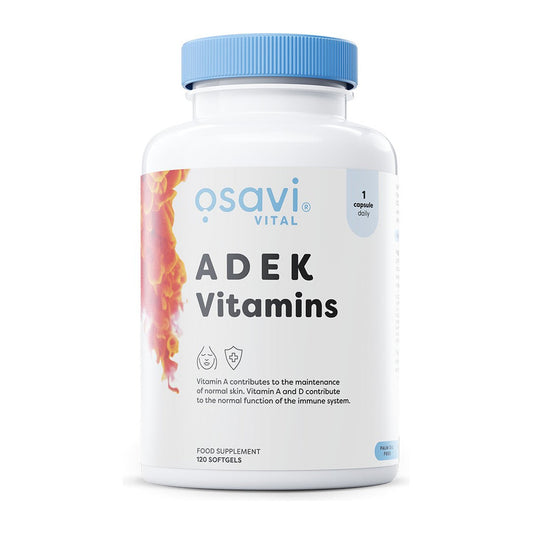 Osavi ADEK Vitamins - 120 softgels