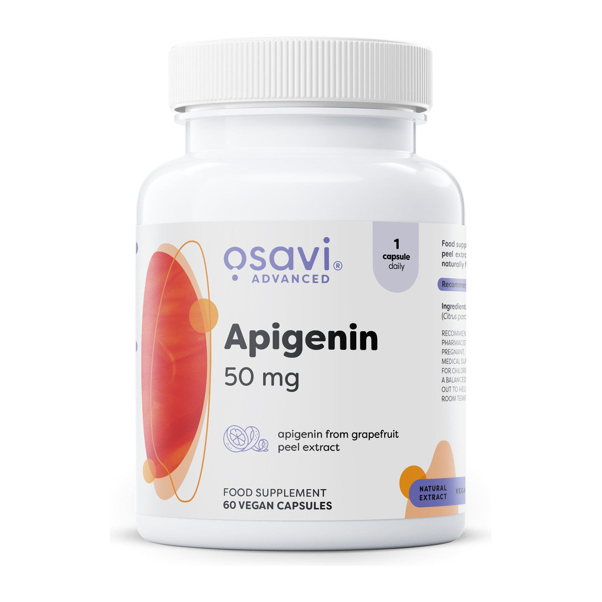 Osavi Apigenin, 50mg - 60 vegan caps