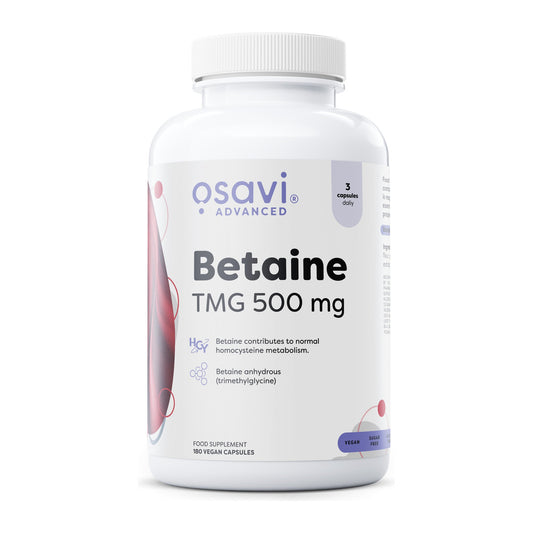 Osavi Betaine, TMG 500mg - 180 vegan caps