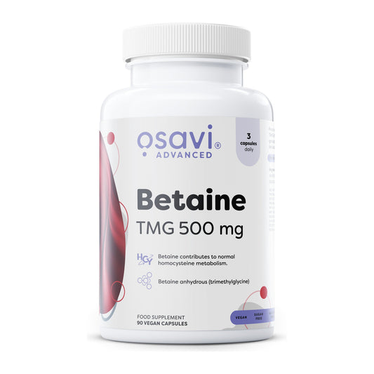 Osavi Betaine, TMG 500mg - 90 vegan caps