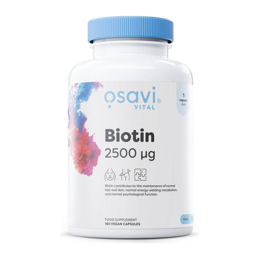 Osavi Biotin, 2500mcg - 180 vegan caps
