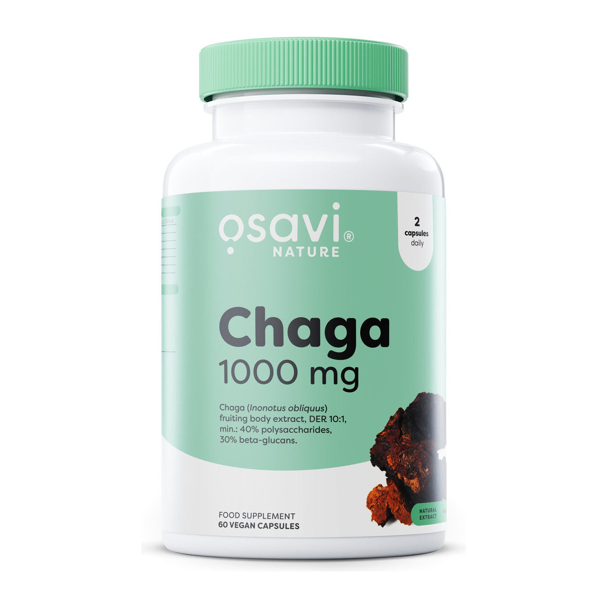 Osavi Chaga, 1000mg - 60 vegan caps