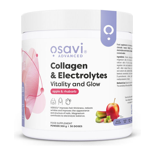 Osavi Collagen Electrolytes Vitality and Glow, Apple & Rhubarb - 3