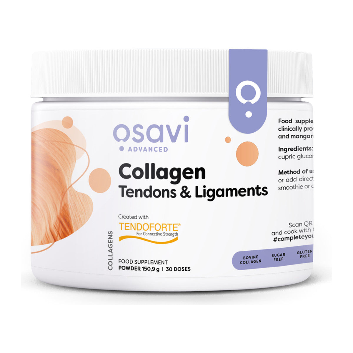 Osavi Collagen Peptides - Tendons & Ligaments - 150.9g