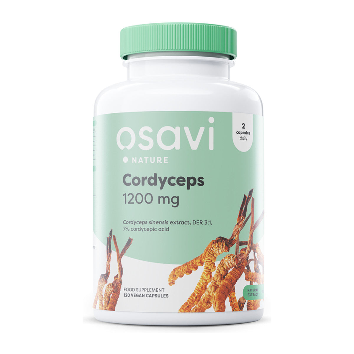 Osavi Cordyceps, 1200mg - 120 vegan caps