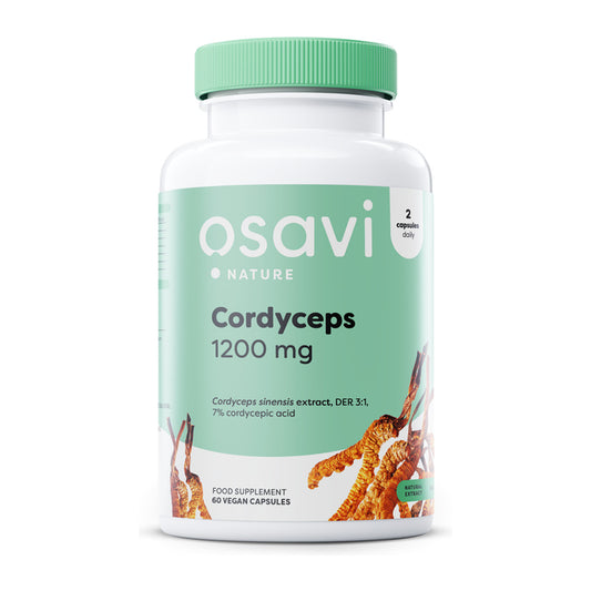 Osavi Cordyceps, 1200mg - 60 vegan caps