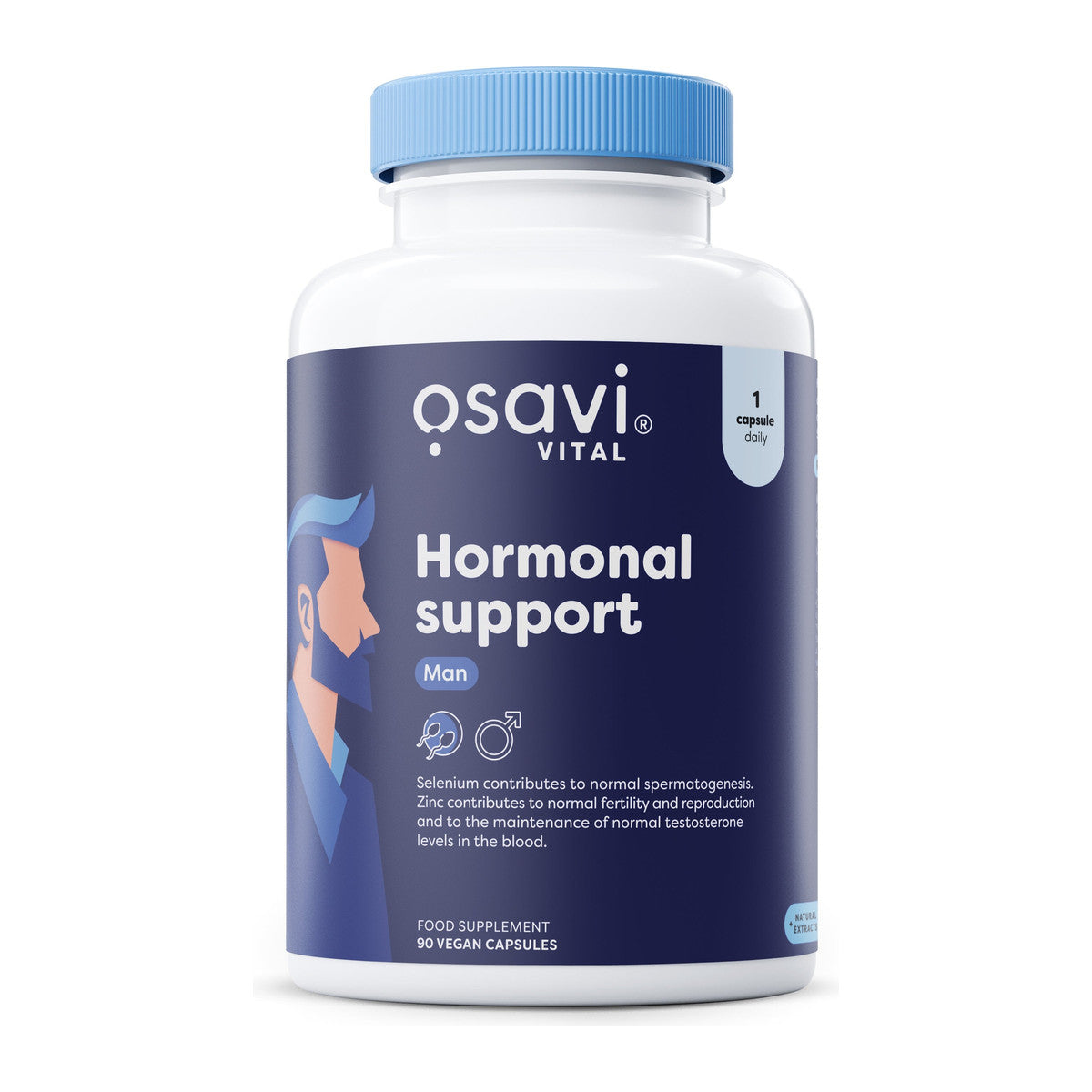 Osavi Hormonal Support Man - 90 vegan caps