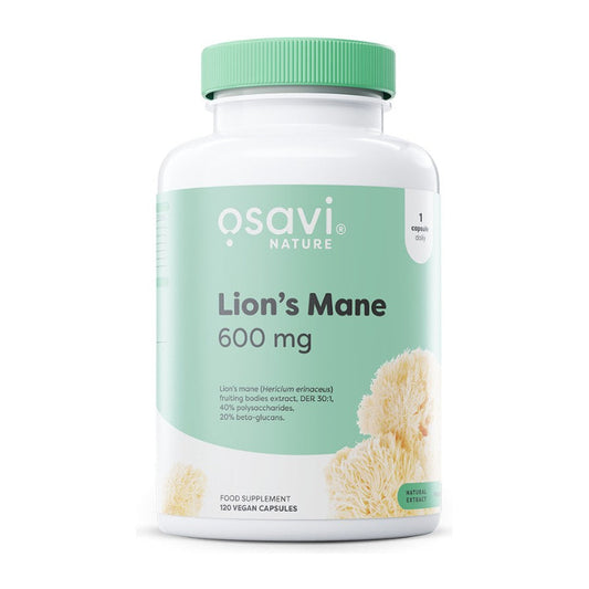 Osavi Lion's Mane, 600mg - 120 vegan caps