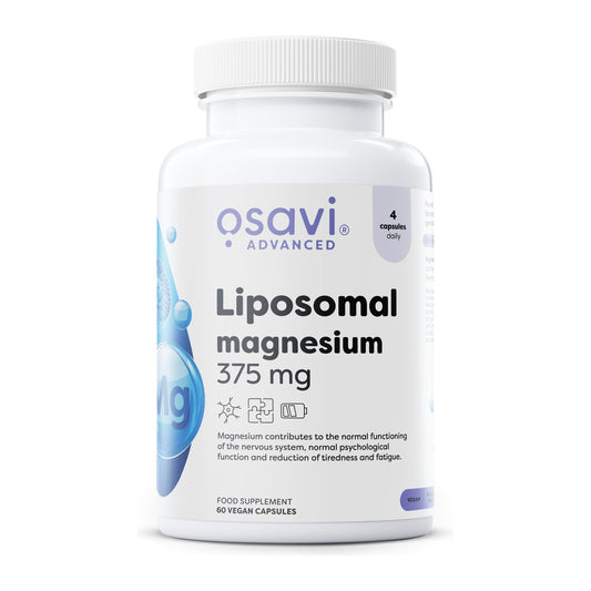 Osavi Liposomal Magnesium, 375 mg - 60 vegan caps