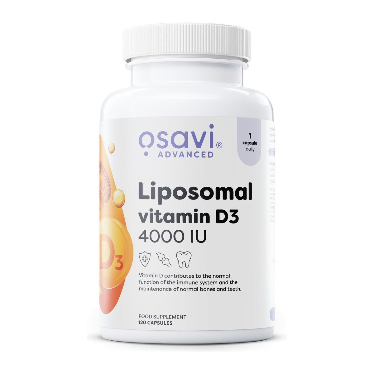 Osavi Liposomal Vitamin D3, 4000 IU - 120 caps