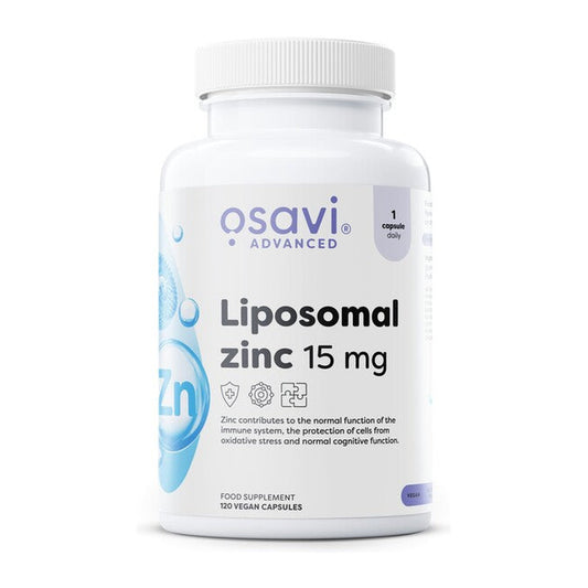 Osavi Liposomal Zinc, 15mg - 120 vegan caps