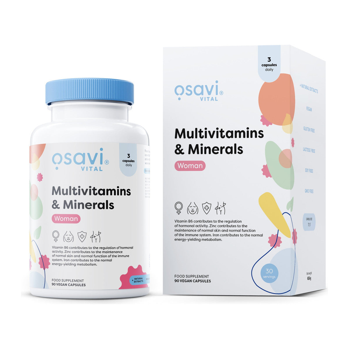 Osavi Multivitamins & Minerals Woman - 90 vegan caps